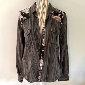 LIQUIDATING Free People Button Up